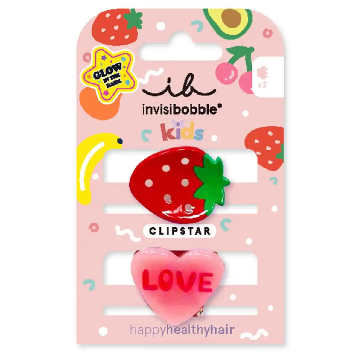 Bild 1 von Haarklammer - Kids - Frutti Strawberry - 2er Set