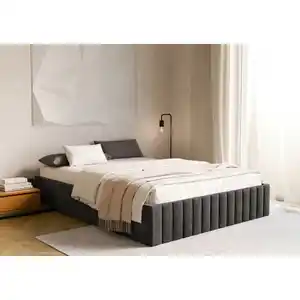 Boxxx Polsterbett, Schwarz, Holz, Metall, Birke, Schichtholz, 140x200 cm, Bettkasten, in verschiedenen Größen erhältlich, Schlafzimmer, Betten, Polsterbetten