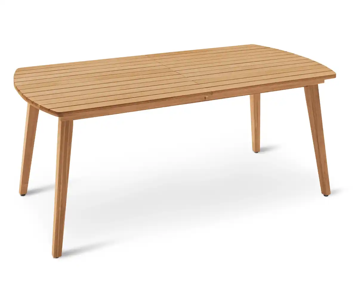 Bild 1 von Ausziehbarer Gartentisch mit abgerundeten Fronten, ca. 180‒240 cm
