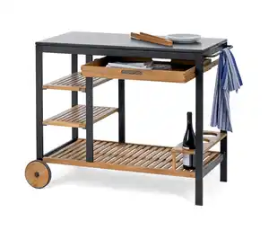 Grillwagen mit Polyzement-Arbeitsfläche