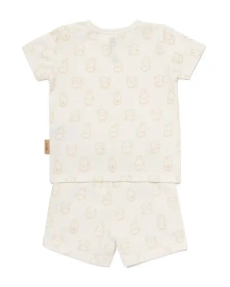 Bild 2 von Miffy Baby-Kurz-Pyjama beige