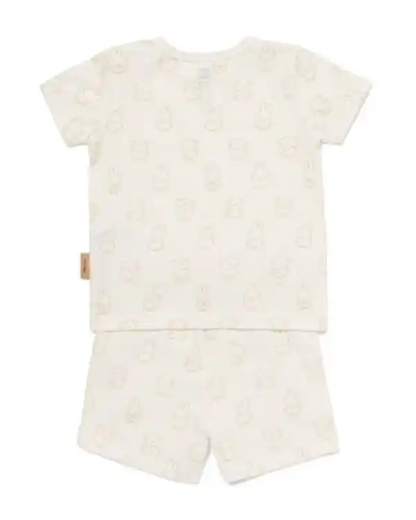 Bild 2 von Miffy Baby-Kurz-Pyjama beige