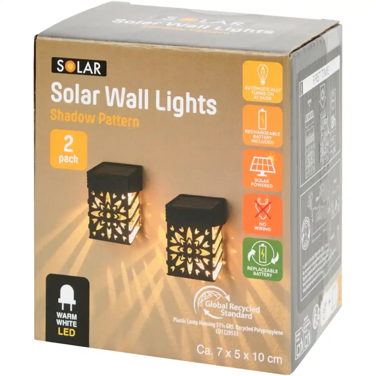 Bild 1 von Solar-Wandleuchte