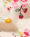 Bild 2 von Kinder-Kurzpyjama, gerippt, Blumen eierschalenfarben