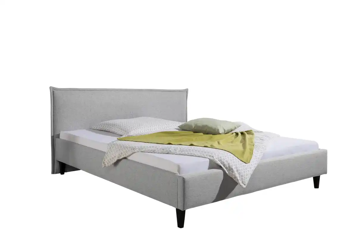 Bild 1 von Polsterbett Roswell Hellgrau ca. 160x200 cm, Hellgrau