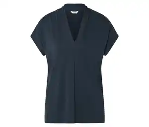 Blusenshirt mit V-Ausschnitt