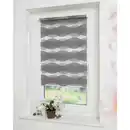 Bild 1 von Schwöller Doppelrollo, Grau, Textil, 100x150 cm, Klemmfix-System, Wohntextilien, Rollos & Jalousien, Rollos, Doppelrollos