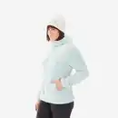 Bild 1 von QUECHUA Fleecejacke Damen warm Winterwandern - NH500 türkis
