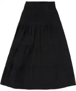 Strukturierter Rock, schwarz