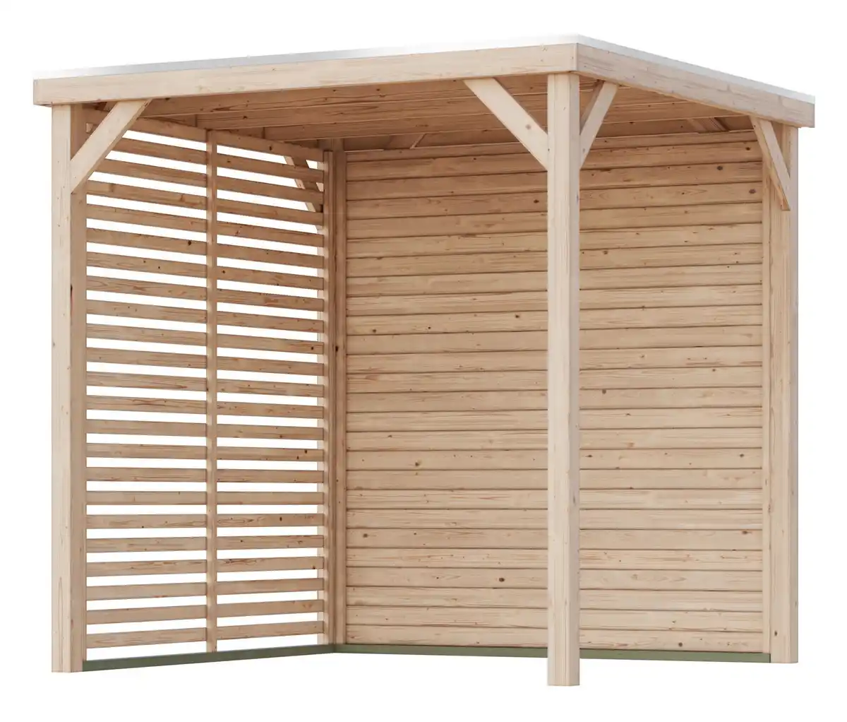 Bild 1 von Karibu Pavillon »Sotis« mit Massivholz-Balken