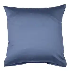 Janine Kopfkissenbezug Giacomo, Blau, Textil, Uni, 40x40 cm, Textiles Vertrauen - Oeko-Tex®, atmungsaktiv, hautfreundlich, schadstoffgeprüft, Wohntextilien, Bezüge, Kopfkissenbezüge