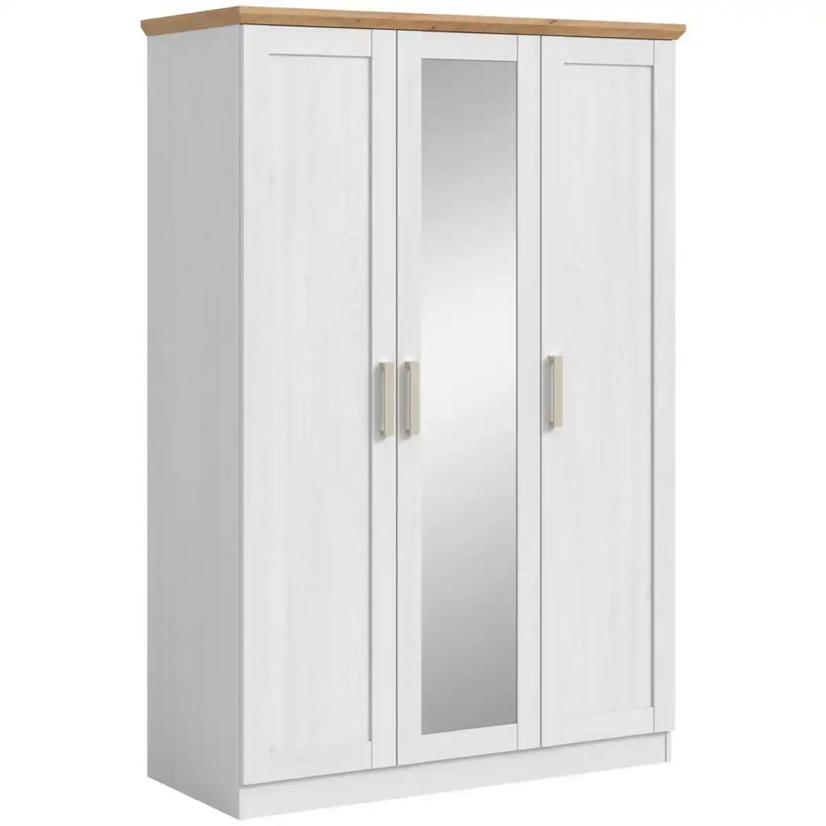 Bild 1 von Mid.you Drehtürenschrank, Kunststoff, 6 Fächer, 124x185x54 cm, FSC Mix, in verschiedenen Größen erhältlich, Schlafzimmer, Kleiderschränke, Drehtürenschränke