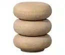 Bild 1 von WOOOD Beistelltisch, rund, beige