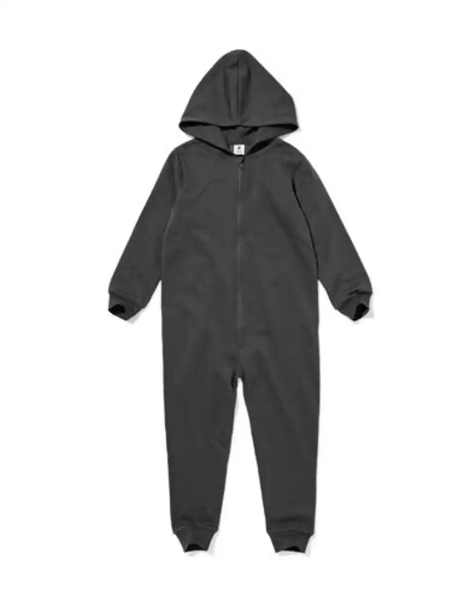 Bild 1 von Kinder-Onesie aus Sweatshirtstoff anthrazit