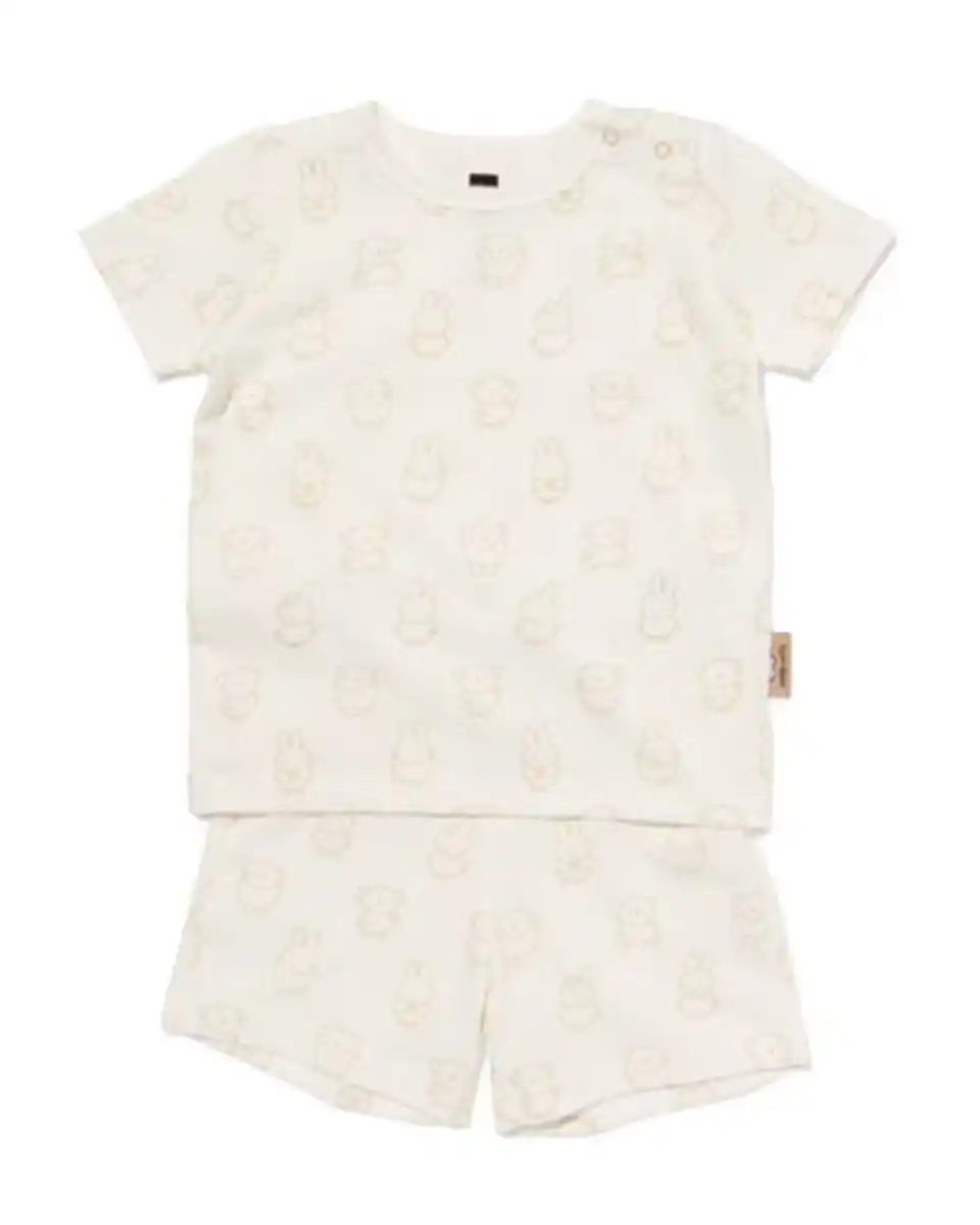 Bild 1 von Miffy Baby-Kurz-Pyjama beige