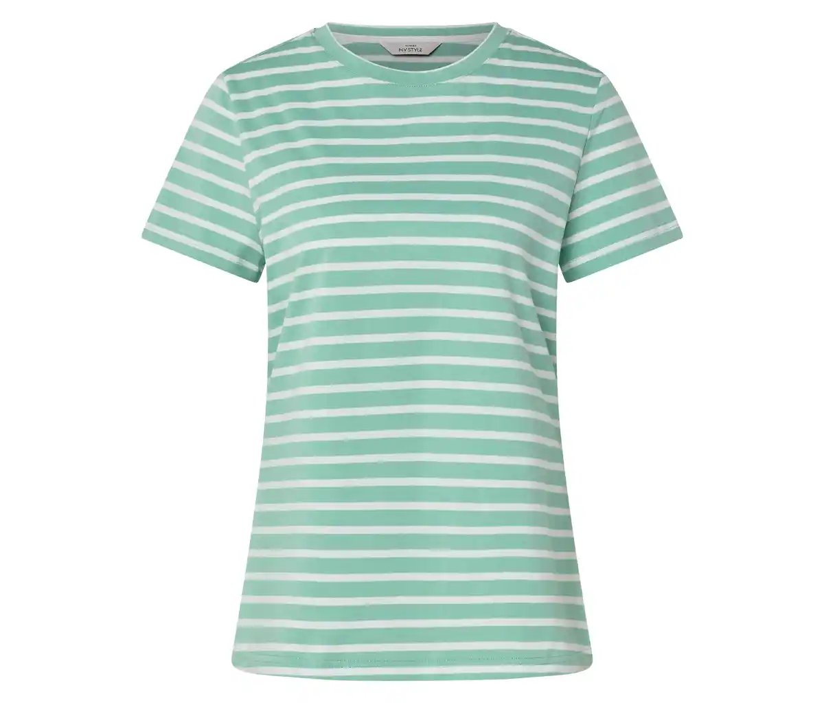 Bild 1 von T-Shirt, mint-weiß gestreift