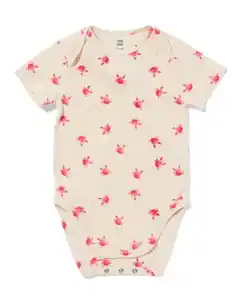 Mitwachsender Baby-Strampler, Krabben beige