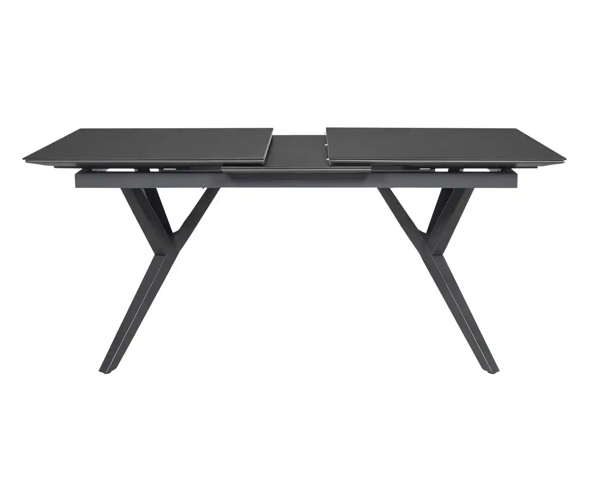 Bild 1 von deVries Ausziehtisch, 160/210, Gabel-Tischgestell, anthrazit