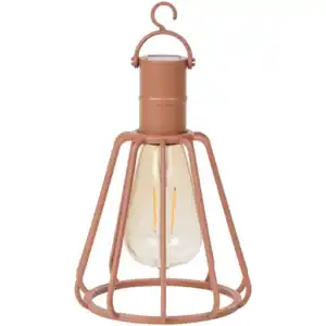 Solarleuchte im Industrial-Look