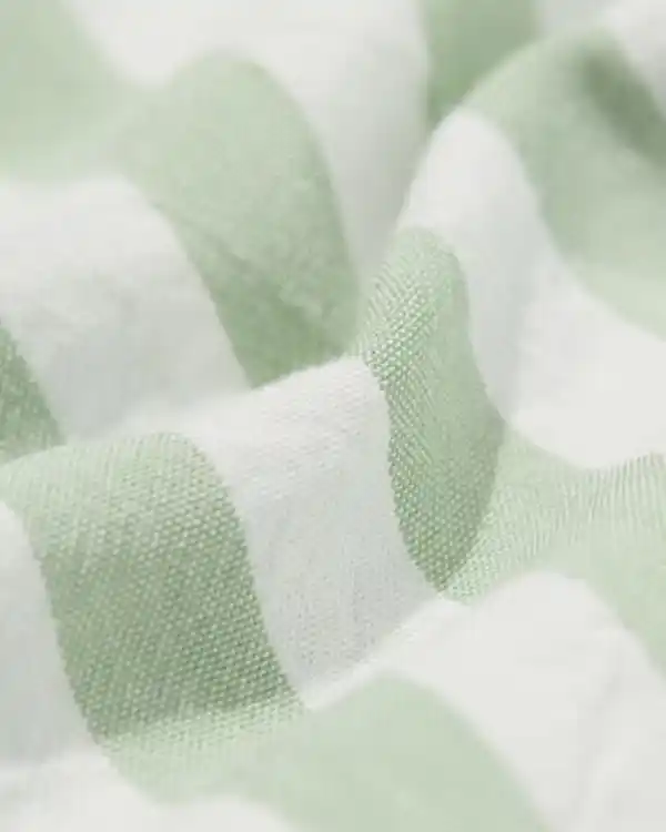 Bild 3 von Damen-Pyjamahose aus Seersucker, gestreift grün