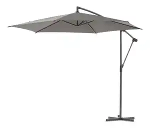 Leco Ampelschirm* Ø 300 cm, inkl. Schirmständer und Abdeckhaube, anthrazit