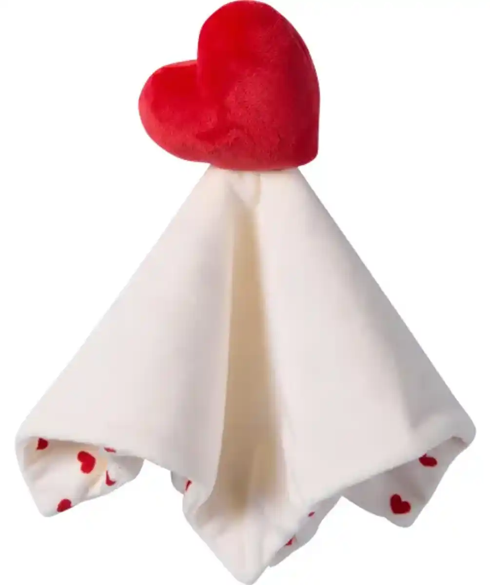 Bild 1 von Schmusetuch Herzen, offwhite