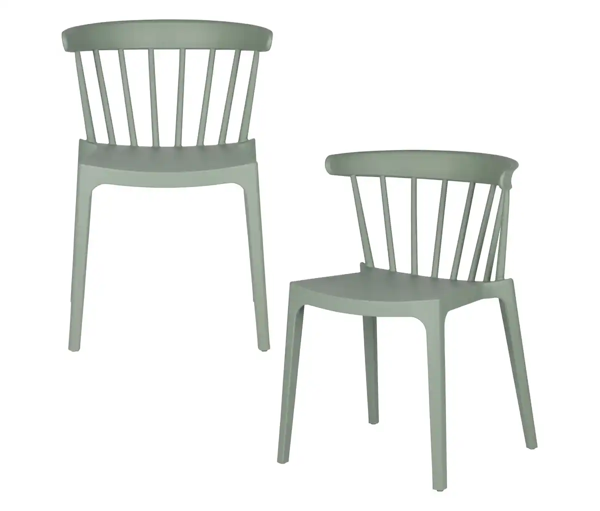 Bild 1 von WOOOD 2 Gartenstühle, salbeigrün