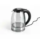 Bild 1 von Gourmetmaxx Wasserkocher Gourmetmaxx, Schwarz, Edelstahl, Kunststoff, Glas, 15x23x20.5 cm, Küchengeräte, Wasserkocher