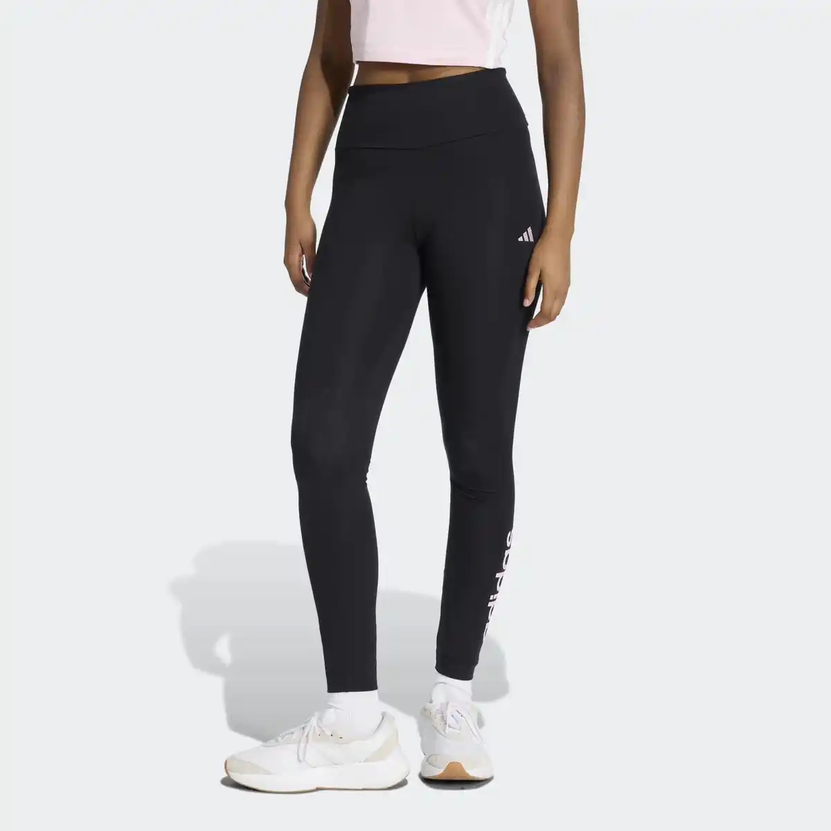 Bild 1 von ADIDAS ADIDAS Leggings Damen Baumwolle - schwarz