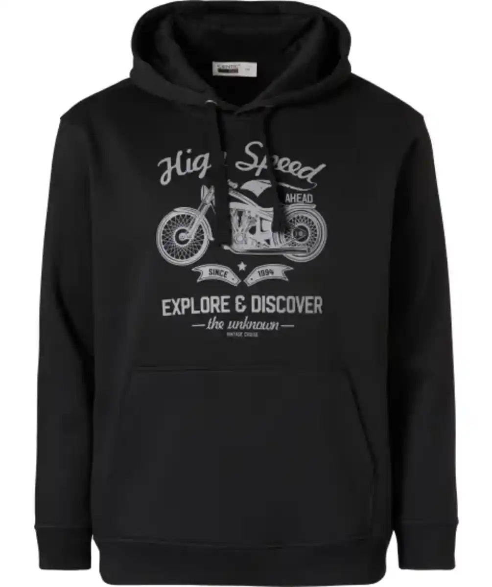 Bild 1 von Sweatshirt Motorrad, schwarz