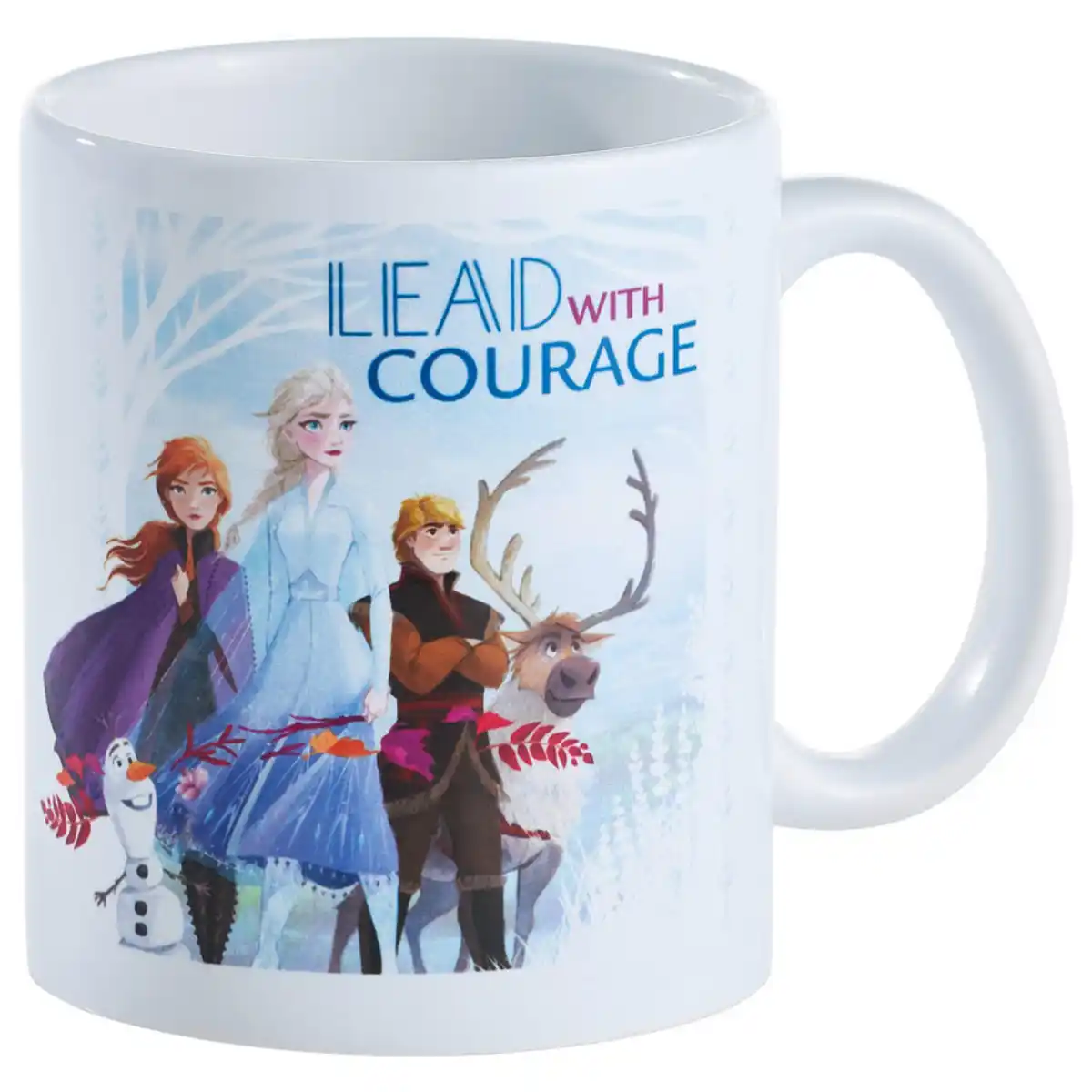Bild 1 von Disney Tasse Frozen, Weiß, Keramik, 0,315 L,315 ml, 8.7x10.5x12 cm, Kaffee & Tee, Tassen, Kaffeetassen