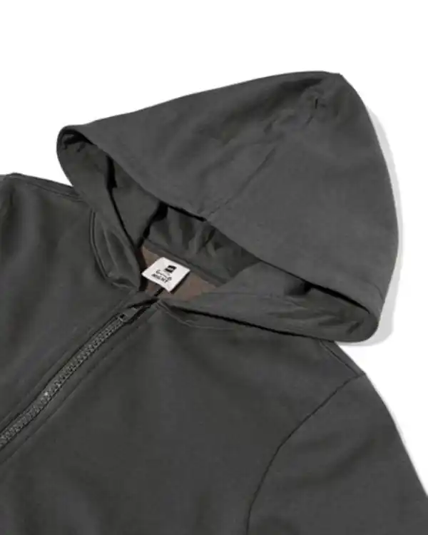 Bild 3 von Kinder-Onesie aus Sweatshirtstoff anthrazit