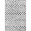 Bild 1 von Ayyildiz  Flachwebeteppich Helix, Silber, Textil, Karo, rechteckig, 60x110 cm, für Fußbodenheizung geeignet, lichtunempfindlich, pflegeleicht, strapazierfähig, leicht zusammenrollbar, Teppiche & B