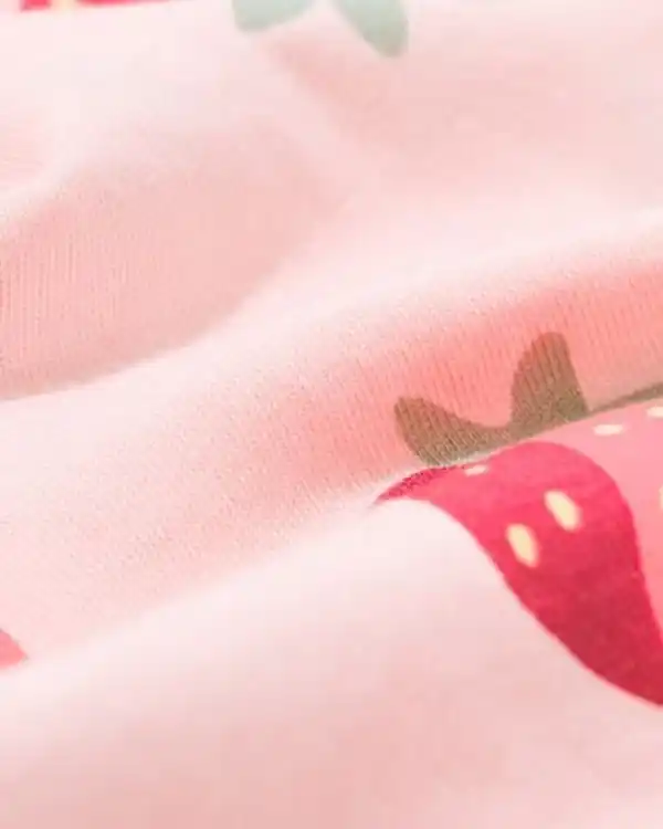 Bild 2 von Kinder-Kurzpyjama Erdbeeren rosa
