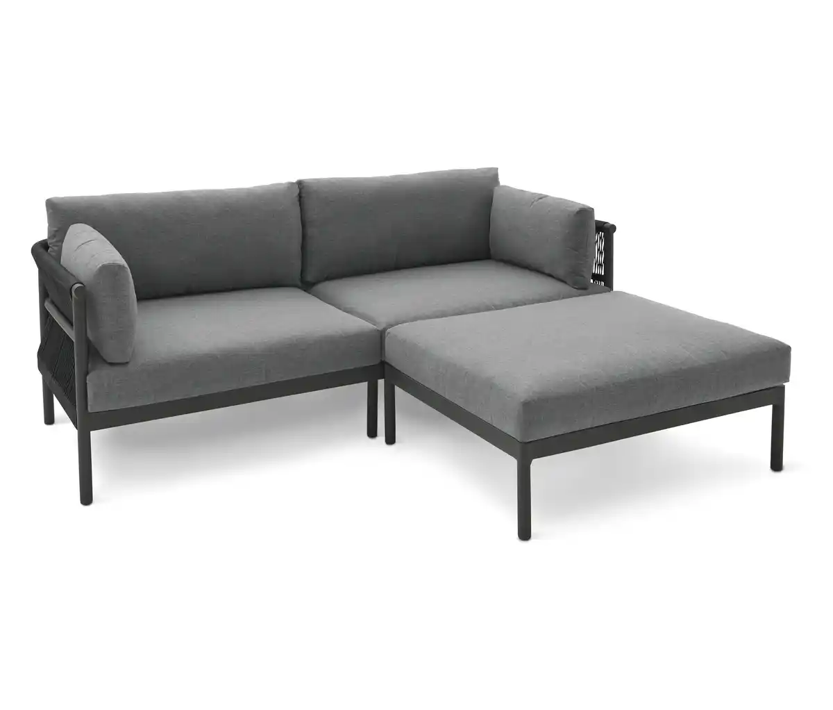 Bild 1 von Komfortables Gartensofa mit separatem Hocker