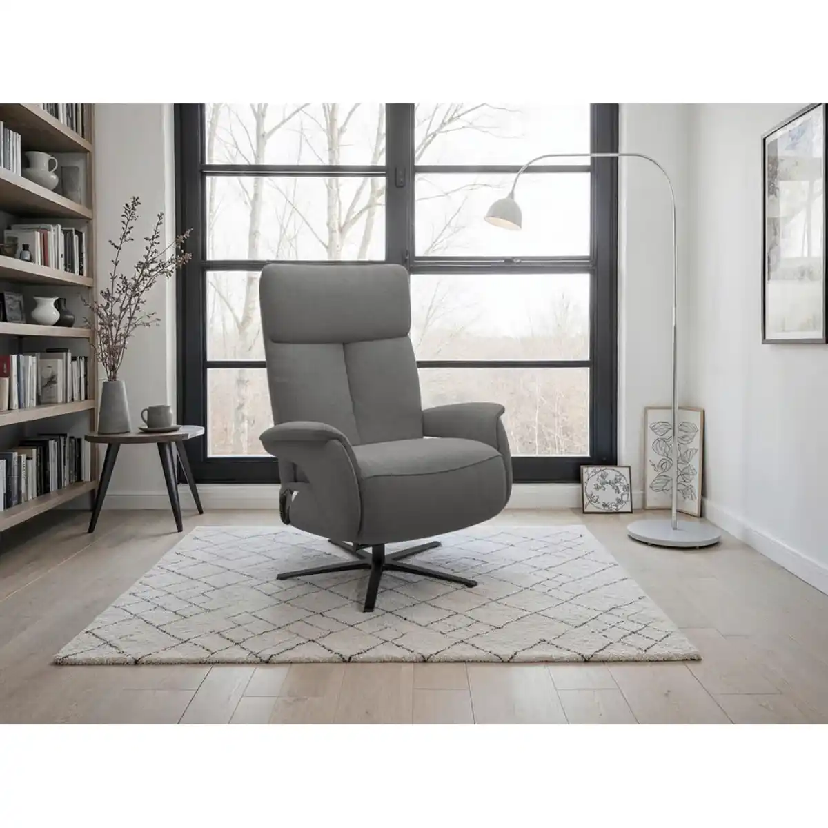 Bild 1 von Sit & More Relaxsessel TV Triple Seven Xtra Large S1, Schlamm, Textil, 86x111x86 cm, Goldenes M, Oeko-Tex® Standard 100, Made in Europe, DGM-Klimapakt, Relaxfunktion, Liegefunktion, Herz-Waage-Funkt