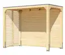 Bild 1 von Karibu Pavillon »Markaska« mit Leimholz-Balken und Dacheindeckung, 320 x 160 cm, 28 mm