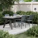Bild 1 von Gartentisch Bergen Anthrazit/Schwarz, Anthrazit, Schwarz