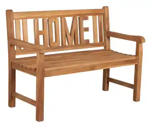 deVries Teak-Gartenbank »Home«