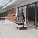 Bild 1 von Hängesessel Kreta Braun/Schwarz/Hellgrau, Braun, Schwarz, Hellgrau