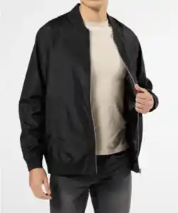 Bomberjacke, schwarz