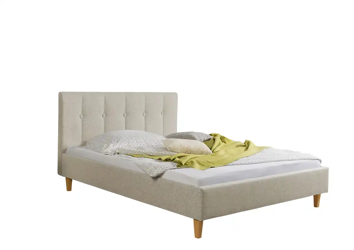 Bild 1 von Polsterbett Kenny Beige ca. 100x200 cm, Beige