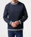 Bild 1 von Sweatshirt mit Kontraststreifen, dunkelblau