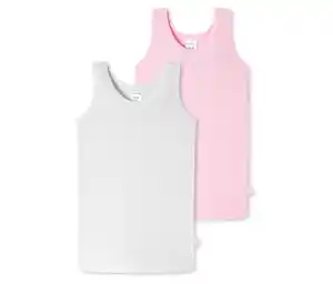 2 SCHIESSER Kinder-Unterhemden