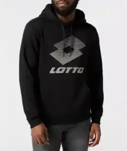 Kapuzensweatshirt, schwarz