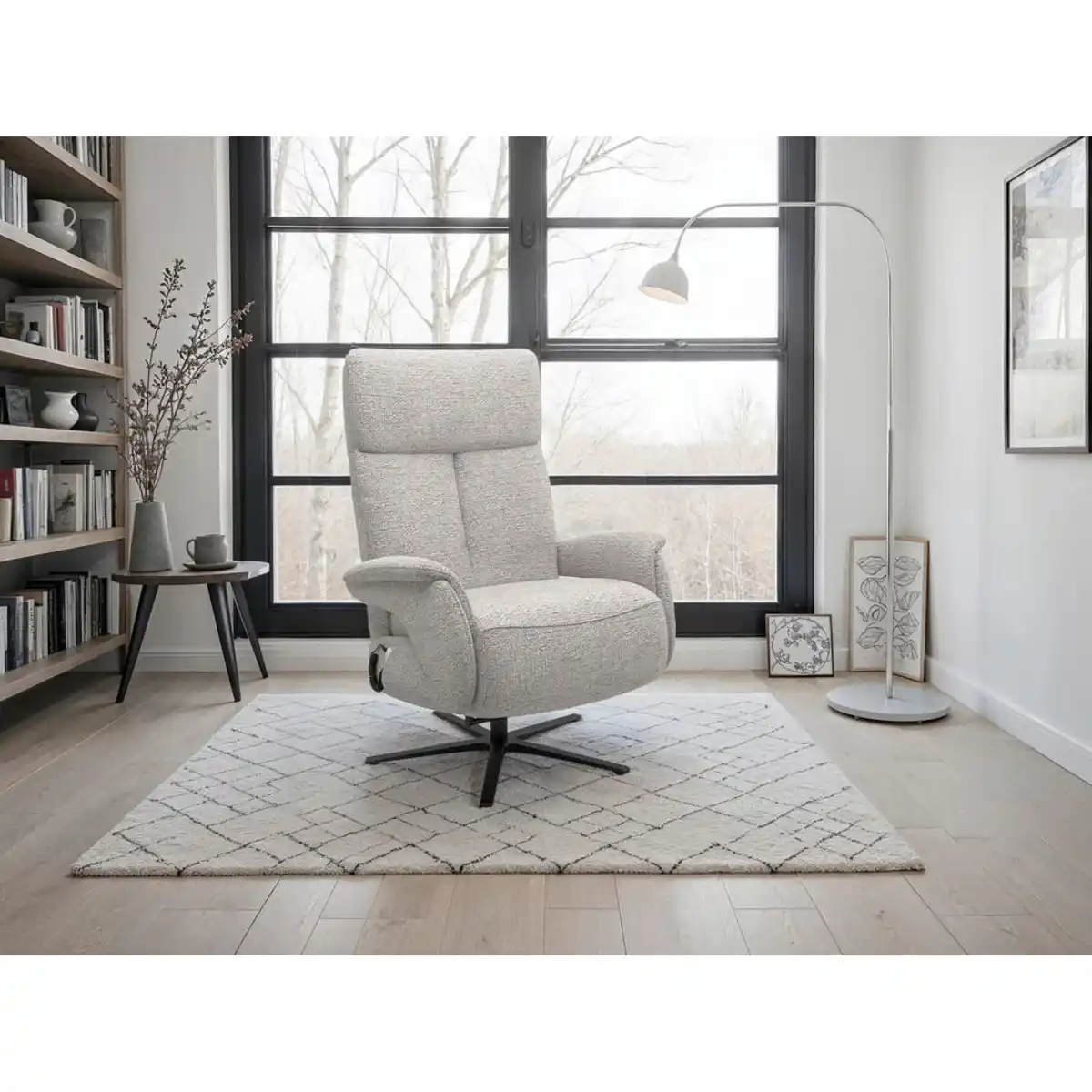 Bild 1 von Sit & More Relaxsessel TV Triple Seven Xtra Large M2, Silber, Textil, 86x113x86 cm, Goldenes M, Oeko-Tex® Standard 100, Made in Europe, DGM-Klimapakt, Relaxfunktion, Liegefunktion, Aufstehhilfe, Her