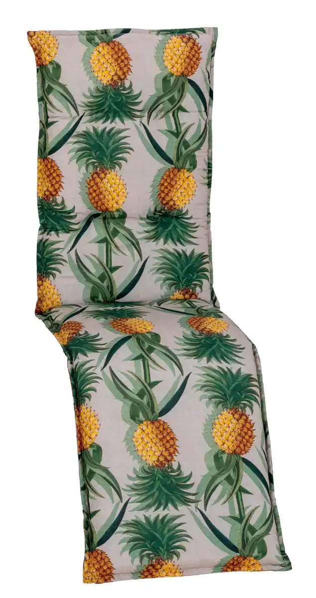 Bild 1 von Relaxsesselauflage ca. 170x46 cm Beige Ananas, Beige