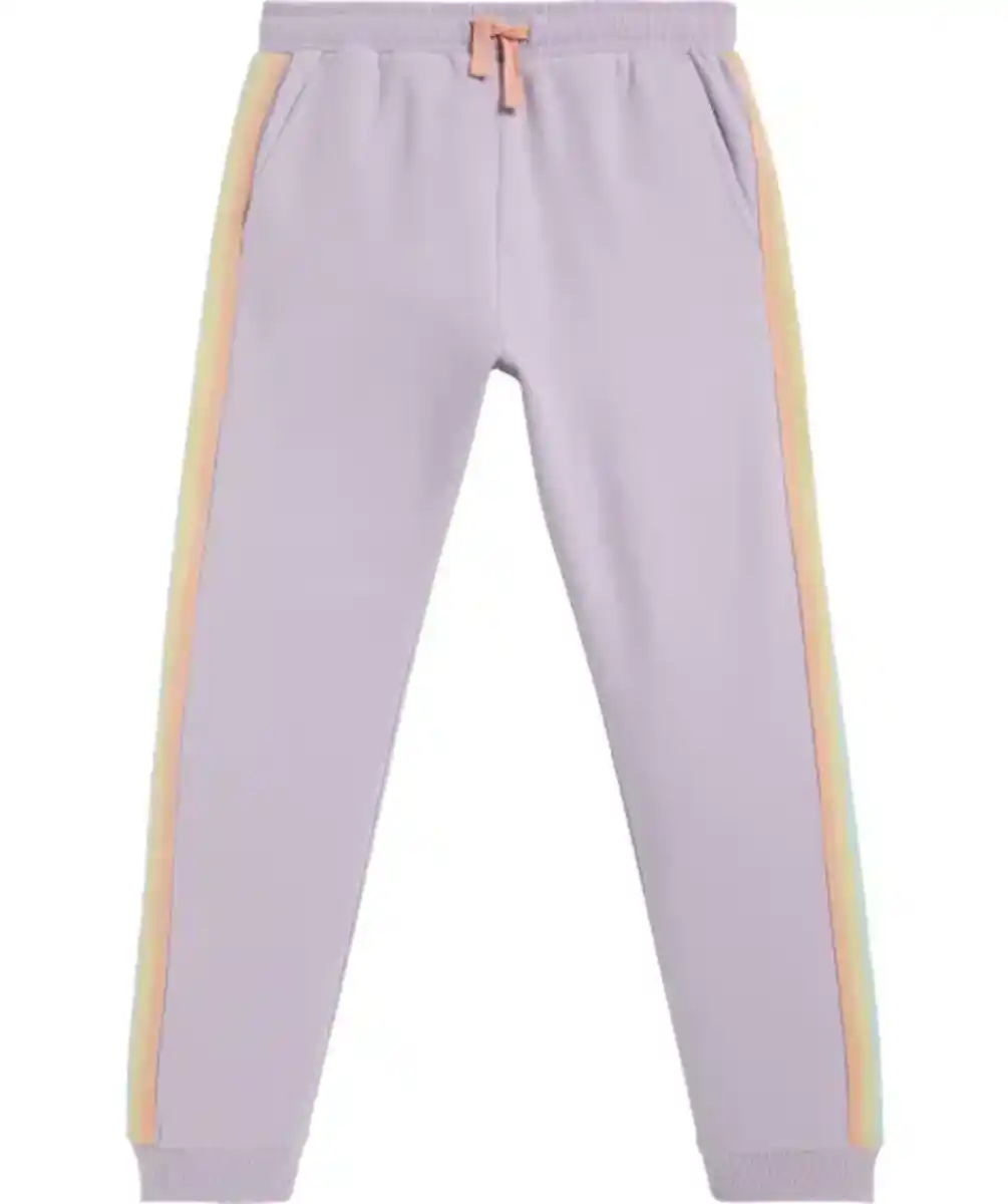 Bild 1 von Jogginghose mit bunten Streifen, flieder