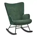 Bild 1 von Schaukelstuhl Rock Grün/Schwarz, Grün
