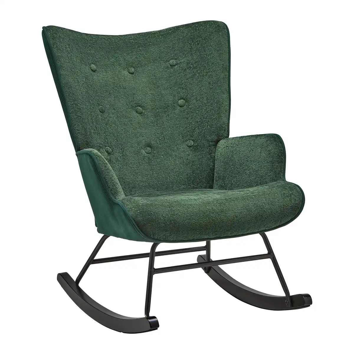Bild 1 von Schaukelstuhl Rock Grün/Schwarz, Grün